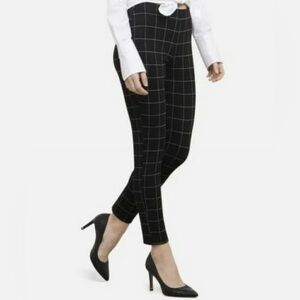 Calvin Klein Black Grid Leggings